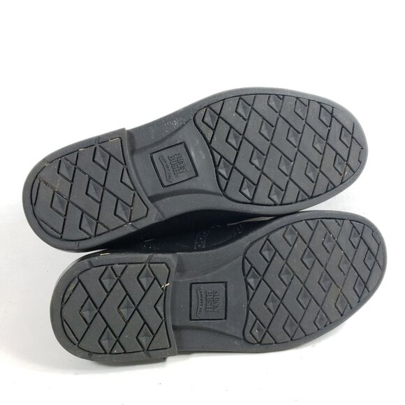 Nunn Bush Mens Size 10 Black Leather Wingtip Dress Shoes - Picture 8 of 9